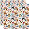 Echo Park I love My Dog Woof Woof 12 x 12 Double-sided Cardstock Paper